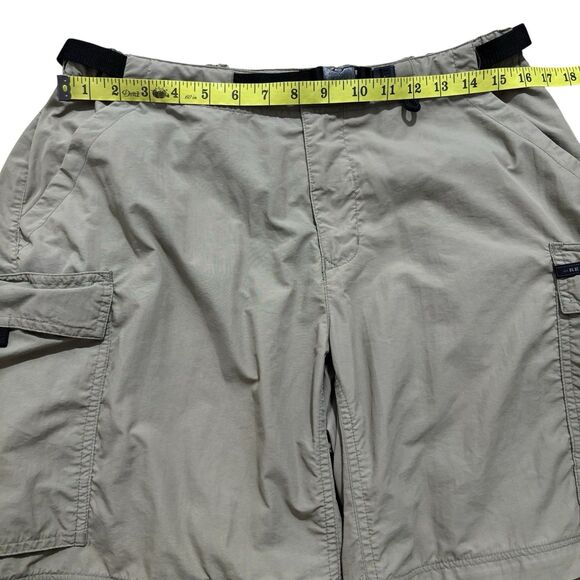 REI Co-op Pants Women’s 12 Beige Convertible Zip Off Cargo Outdoor Hike UPF 50 - Picture 5 of 8